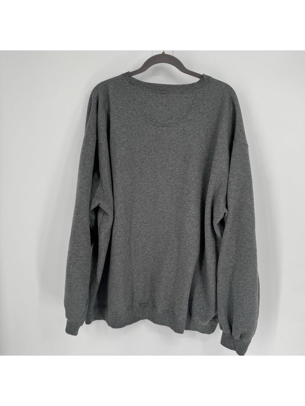 Vintage 90s Y2k Big Dogs sweatshirt mens 2x gray pullover crewneck cotton casual - Picture 5 of 5